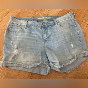 Old Navy Boyfriend Jean Shorts- Light Wash